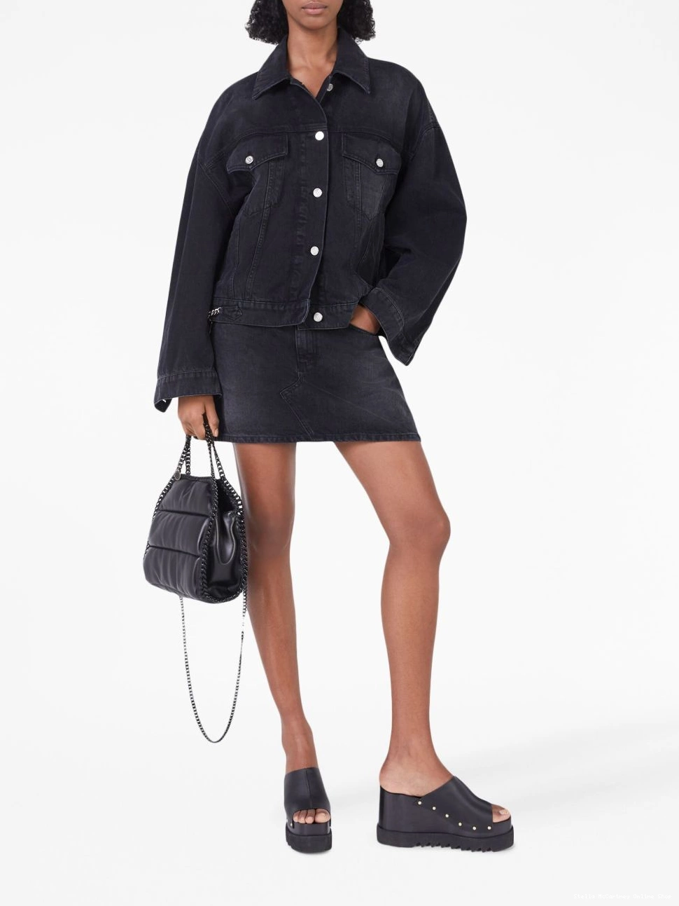 Affordable mini Falabella skirt denim McCartney Women Stella 0414